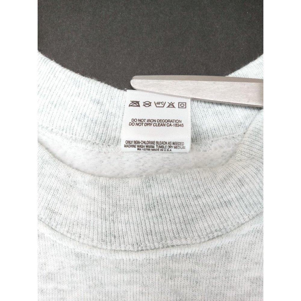 Vintage Tulsa State Fair Sweatshirt New Deadstock XL 1991 Carousel Horse Grey - Picture 9 of 11